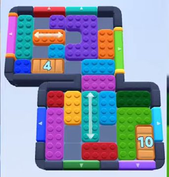 Color Block Jam level 640 / 1511: screenshot of the board