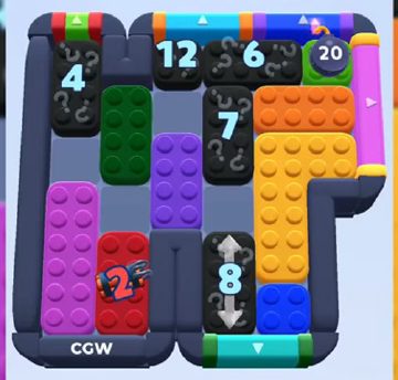 Color Block Jam level 931 / 1832: screenshot of the board