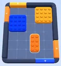 Color Block Jam level: screenshot of the board
