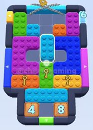 Color Block Jam level 513 / 932 / 1407: screenshot of the board