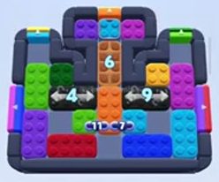 Color Block Jam level 972 / 970 / 1850: screenshot of the board