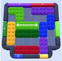 Color Block Jam level 9 / 8 / 10: screenshot of the board