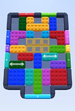 Color Block Jam level 153 / 541 / 991 / 1664: screenshot of the board