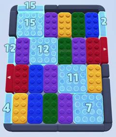 Color Block Jam level: screenshot of the board