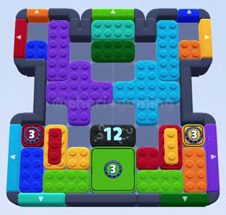 Color Block Jam level 1479 / 1483 / 1467 / 1476: screenshot of the board