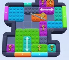 Color Block Jam level 505 / 916: screenshot of the board
