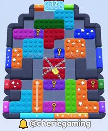 Color Block Jam level: screenshot of the board