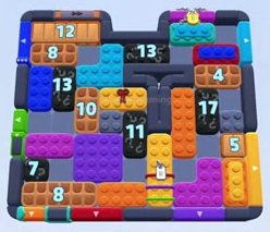 Color Block Jam level 1611 / 2522: screenshot of the board