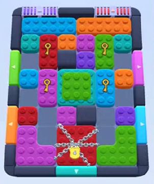 Color Block Jam level 160 / 548 / 998 / 1671: screenshot of the board