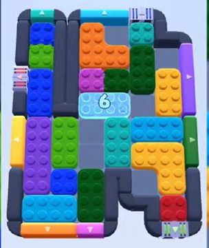 Color Block Jam level 601 / 1523: screenshot of the board