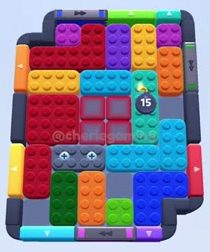 Color Block Jam level 383 / 450 / 777: screenshot of the board