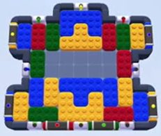 Color Block Jam level 1666 / 2656: screenshot of the board