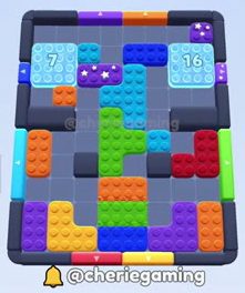 Color Block Jam level: screenshot of the board