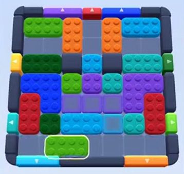 Color Block Jam level 146 / 534 / 984 / 1657: screenshot of the board