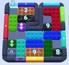 Color Block Jam level 936 / 1564 / 1844: screenshot of the board