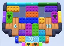 Color Block Jam level 472: screenshot of the board