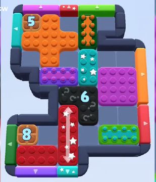 Color Block Jam level 1082 / 1083 / 1997: screenshot of the board