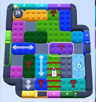 Color Block Jam level 620 / 1542: screenshot of the board