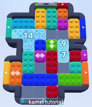 Color Block Jam level 400 / 794 / 1294: screenshot of the board