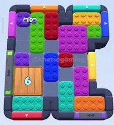 Color Block Jam level 653 / 1603: screenshot of the board