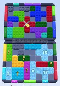 Color Block Jam level 341 / 735 / 1179: screenshot of the board