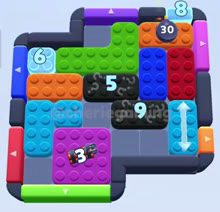 Color Block Jam level 1097 / 1972: screenshot of the board