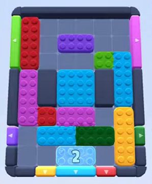 Color Block Jam level 94 / 482 / 882 / 1488: screenshot of the board