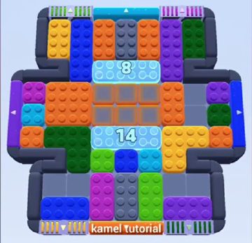 Color Block Jam level 345 / 426 / 739 / 1183 / 1752: screenshot of the board