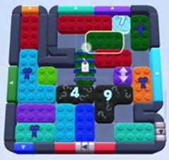 Color Block Jam level 1358 / 1392 / 2300: screenshot of the board