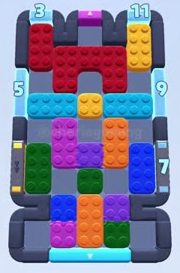 Color Block Jam level 652 / 1612: screenshot of the board