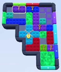 Color Block Jam level 127 / 515 / 965 / 1582: screenshot of the board