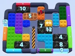 Color Block Jam level 1375 / 1390 / 2298: screenshot of the board