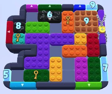 Color Block Jam level 1127 / 1131: screenshot of the board