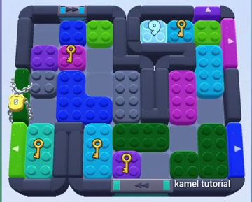 Color Block Jam level 515 / 911 / 1409 / 1703: screenshot of the board