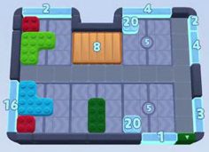 Color Block Jam level 235: screenshot of the board