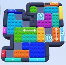 Color Block Jam level 655 / 1613: screenshot of the board