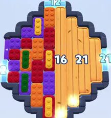 Color Block Jam level 1718 / 2725: screenshot of the board