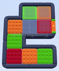 Color Block Jam level 1445 / 1448 / 1452 / 1494: screenshot of the board
