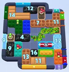 Color Block Jam level 1630 / 2541: screenshot of the board