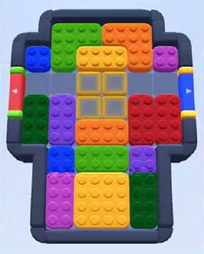 Color Block Jam level 429 / 823 / 1323: screenshot of the board