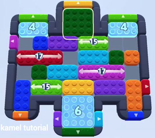 Color Block Jam level 1526 / 1529 / 1532 / 1533 / 1542: screenshot of the board