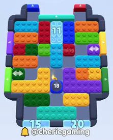 Color Block Jam level 1708: screenshot of the board