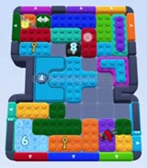 Color Block Jam level 1423 / 1430 / 1433 / 1443: screenshot of the board