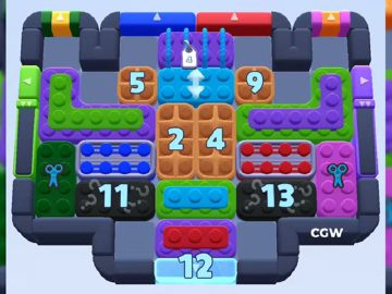 Color Block Jam level 929 / 1834: screenshot of the board