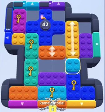 Color Block Jam level 602 / 1510: screenshot of the board