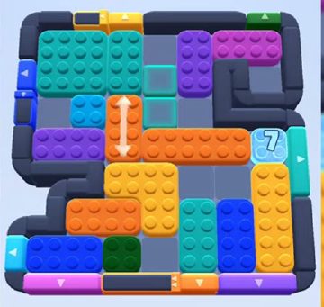 Color Block Jam level 626 / 1512: screenshot of the board