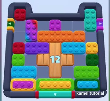 Color Block Jam level 463: screenshot of the board