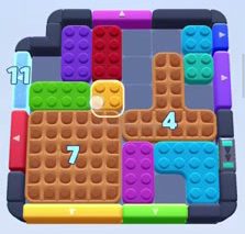 Color Block Jam level 922 / 1776: screenshot of the board