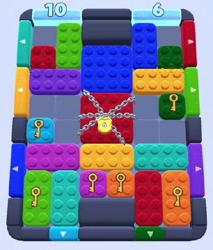 Color Block Jam level 172 / 560 / 1010 / 1683: screenshot of the board