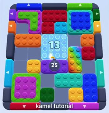 Color Block Jam level 361 / 755 / 1199: screenshot of the board